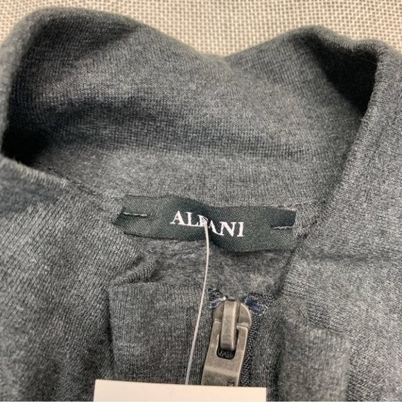 Alfani Reyes Mixed-Media Shirt Jacket Charcoal Hthr M - Picture 3 of 11